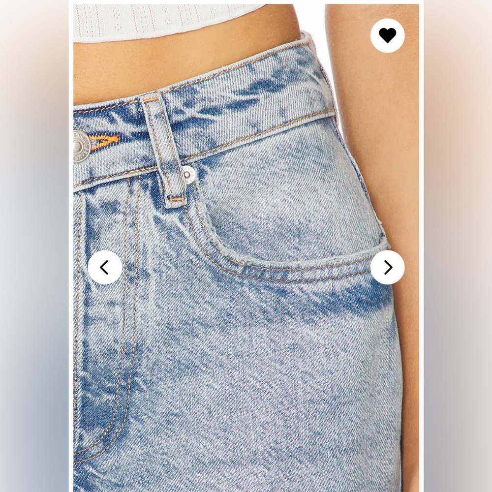 FREE PEOPLE Palisades Wide Leg Jeans $168 MSRP NWT (Sold Out on FP) - Picture 6 of 8
